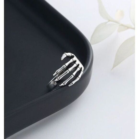 The Skeleton Ring in 925 - Picture 3 of 8